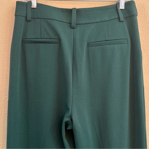 Favorite Daughter The Favorite Pant Wide Leg High Waist Pant Evergreen Size 10 - Picture 8 of 9